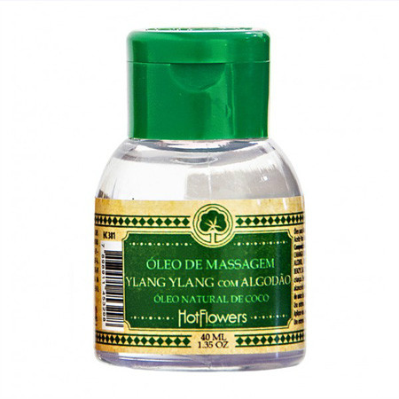 Óleo de Massagem Ylang Ylang com Algodão