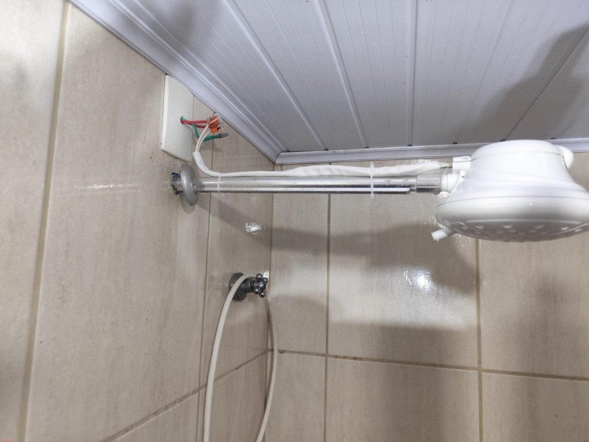 Troca de chuveiro el&eacute;trico residencial em Sorocaba
