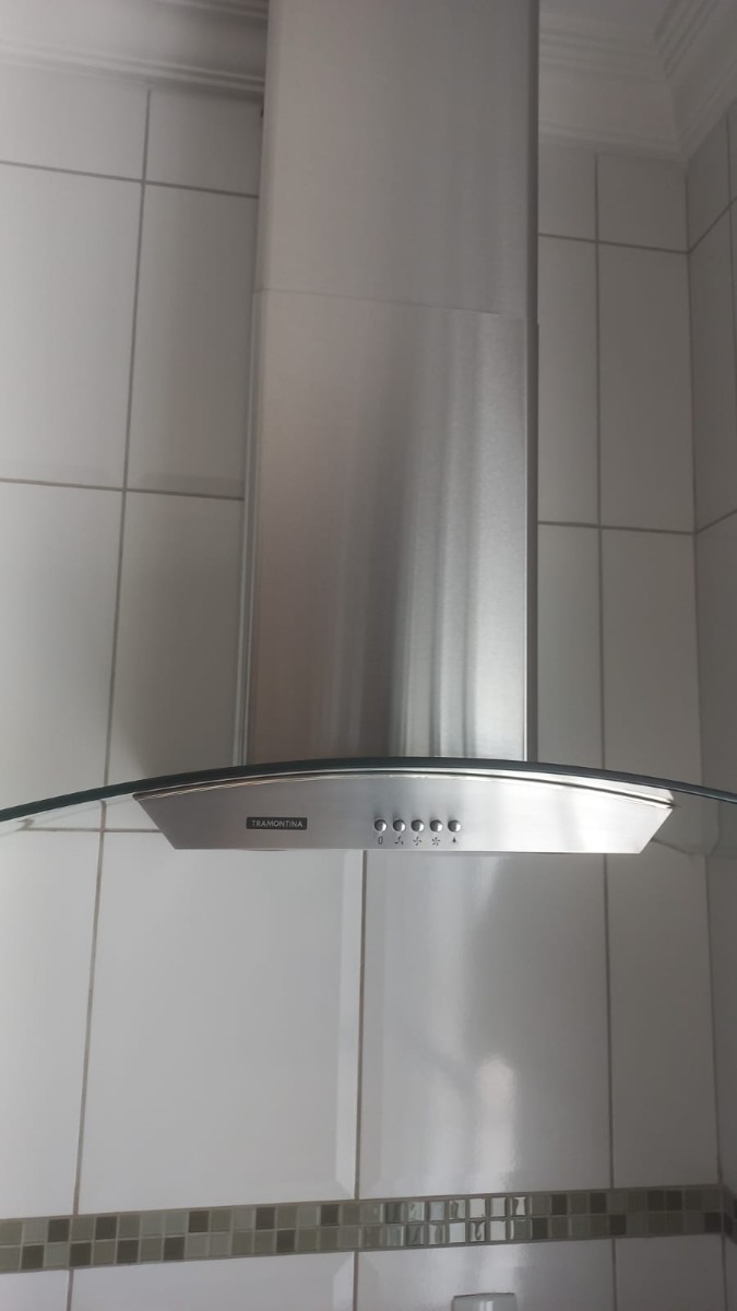 Instala&ccedil;&atilde;o de coifa de cozinha realizada em Sorocaba