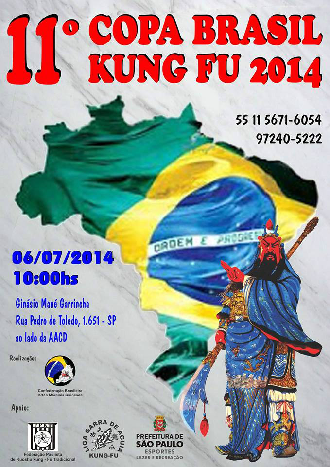 CAMPEONATO COPA BRASIL DE KUNG-FU 2014.