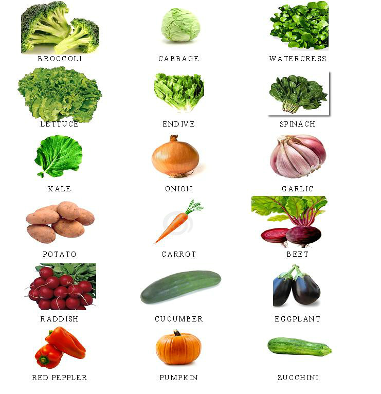 vegetables
