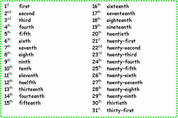ordinal