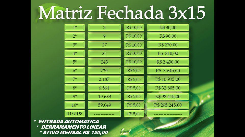 matriz forçada