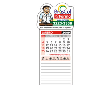 IMA COM CALENDARIO E ANOTAÇÕES