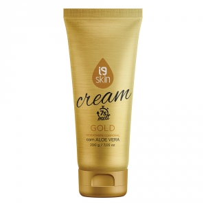 Linha de Cremes Hidratantes i9 Skin Cream Feminino. Hidratante GOLD