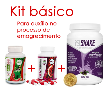 Seja um de nossos revendedores Nutraceuticos i9Life, kit básico para emagrecer