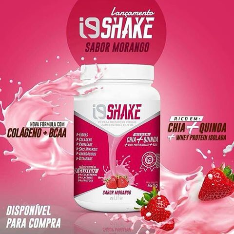 shakes em diversos sabores. Shake sabor Morango