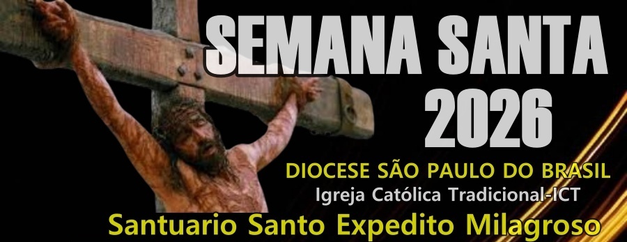 Progama&ccedil;&atilde;o da Semana Santa 2026