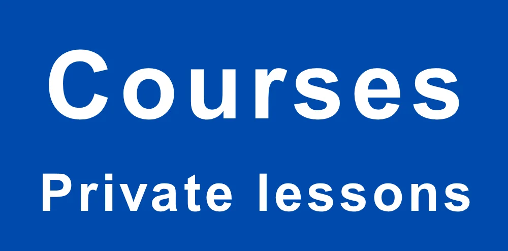 Courses and lessons