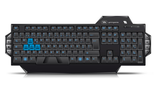 1LIFE GKB:KEEN GAMING KEYBOARD PT