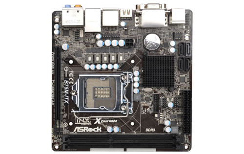 Asrock B75M-ITX Intel B75 SK1155