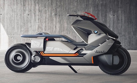 Conheça “BMW Motorrad” um conceito de moto elétrica da BMW a lambreta futurista