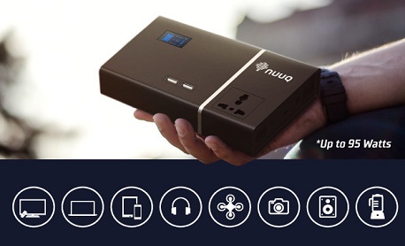 Conheça “PowerPlant” uma bateria que tem tomada padrão para alimentar notebooks e até Smart TVs