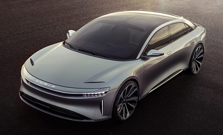Conheça “Lucid Air” um carro elétrico com design lindo e que atinge 370 km/h em teste
