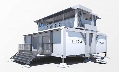 Empresa “Ten Fold Engineering” promete construir uma casa completa em só 10 minutos