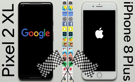 Os ‘Google Pixel 2 XL’ e o ‘iPhone 8 Plus’ passam por teste de velocidade, qual é o mais ágil?