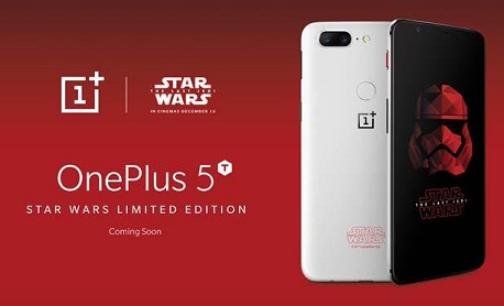 Conheça uma edição limitada do smartphone “OnePlus 5T Star Wars Limited Edition”