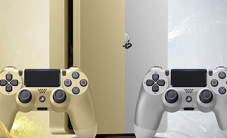 O “’PlayStation 4 Slim” recebeu novos modelos dourado e prateado comemorativos