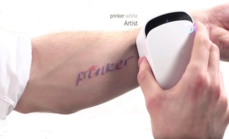 Conheça “Prinker” uma máquina portátil que imprime tatuagens temporárias na pele
