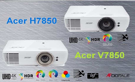 Conheça “Acer H7850 / V7850” projetores que oferecem resolução 4K de ultra-alta definição (UHD)