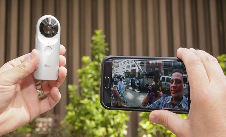 Conheça “LG 360 CAM” uma câmera que filma em 360 graus lançada pela LG