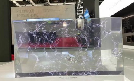 Conheça nova “Panasonic TV” um novo protótipo de TV OLED 4K transparente