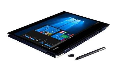 Conheça “Toshiba Portégé X20W” um 2-em-1 que possui uma dobradiça de dupla ação robusta