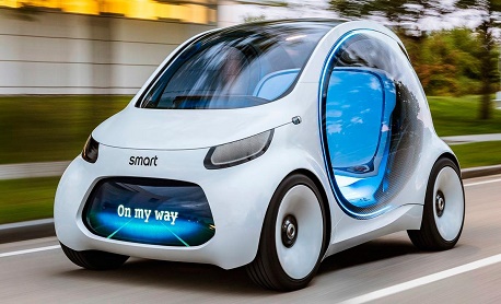 Conheça “Vision EQ Fortwo” que poderá ser o carrinho autônomo do futuro