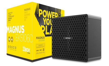 Fabricante Zotac anunciou “Zbox Magnus” seu dois novos PCs gamer compactos