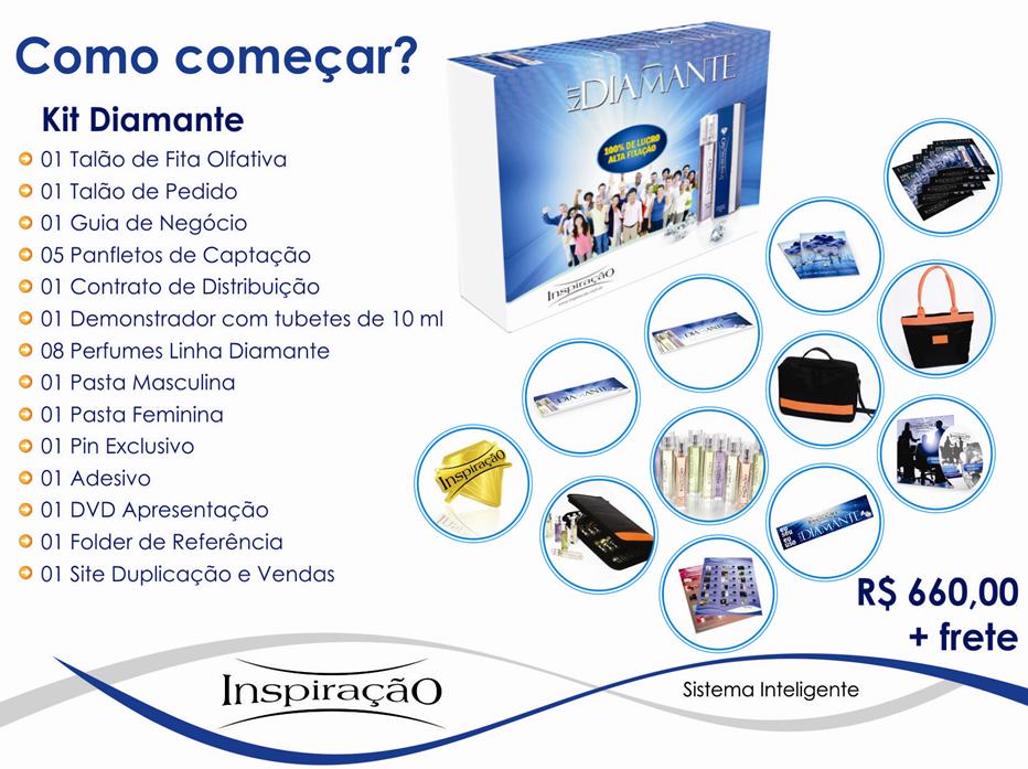 Kit Diamante comece na Inspiração Perfumes com Categoria