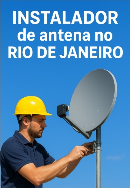 Instalação de antenas no Rio de Janeiro