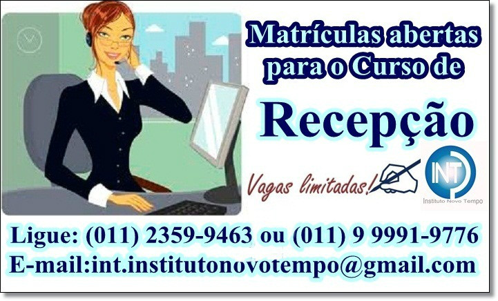 Curso de Recepção