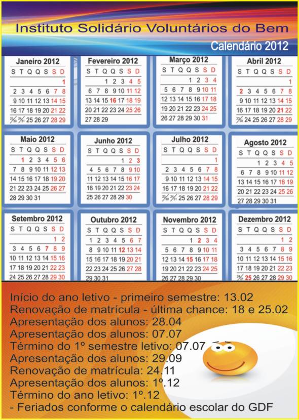 calendário