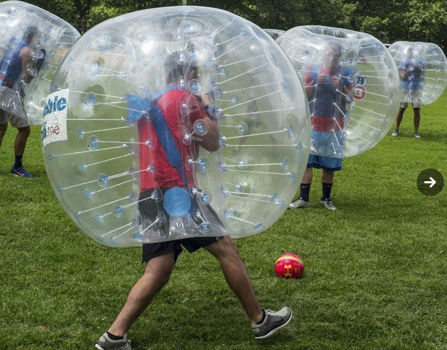 Bubble soccer