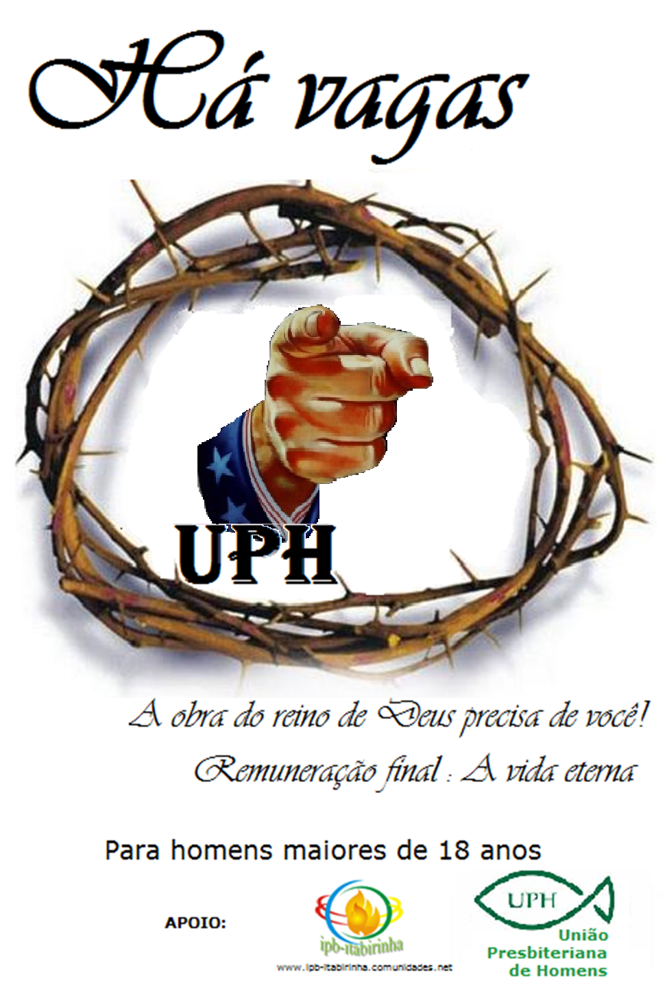 UPH HÁ VAGAS