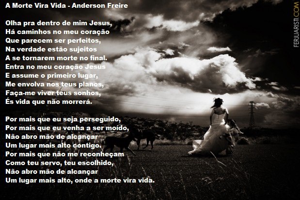 Não importa o que aconteça,seja fiel até o fim!Jesus está sempre com a gente!