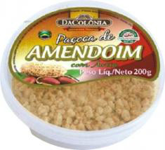 Paçoca de amendoim Dacolônia 