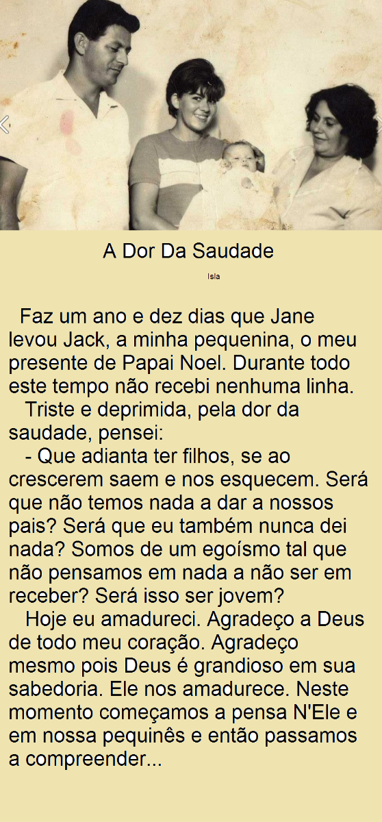 batizado de Jack