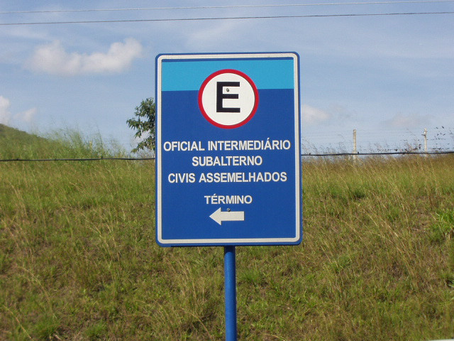 PLACA DE ESTACIONAMENTO