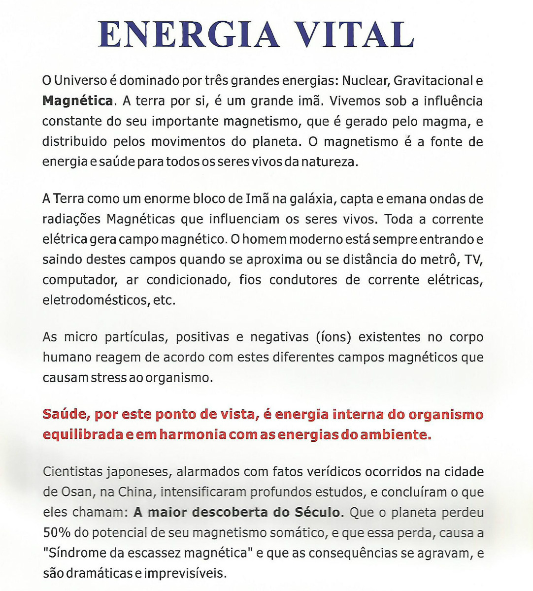 Energia Vital