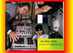 Dj Felipe Mello e Fernando Carvalho