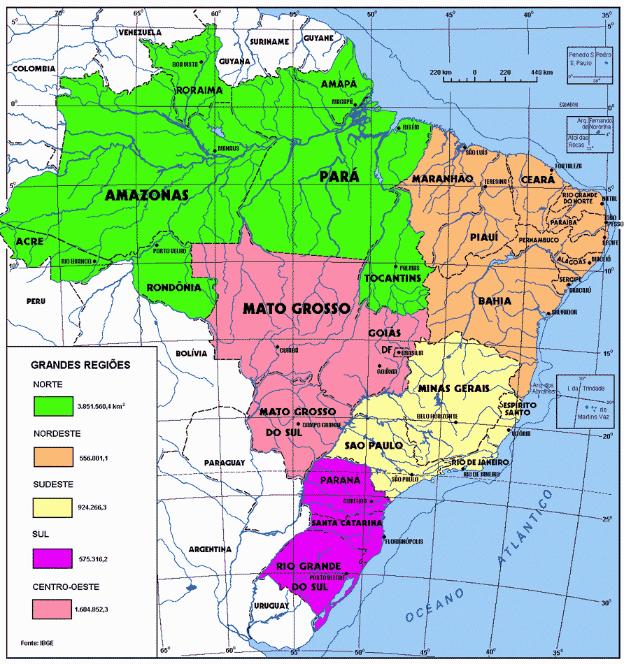 Brazil Map