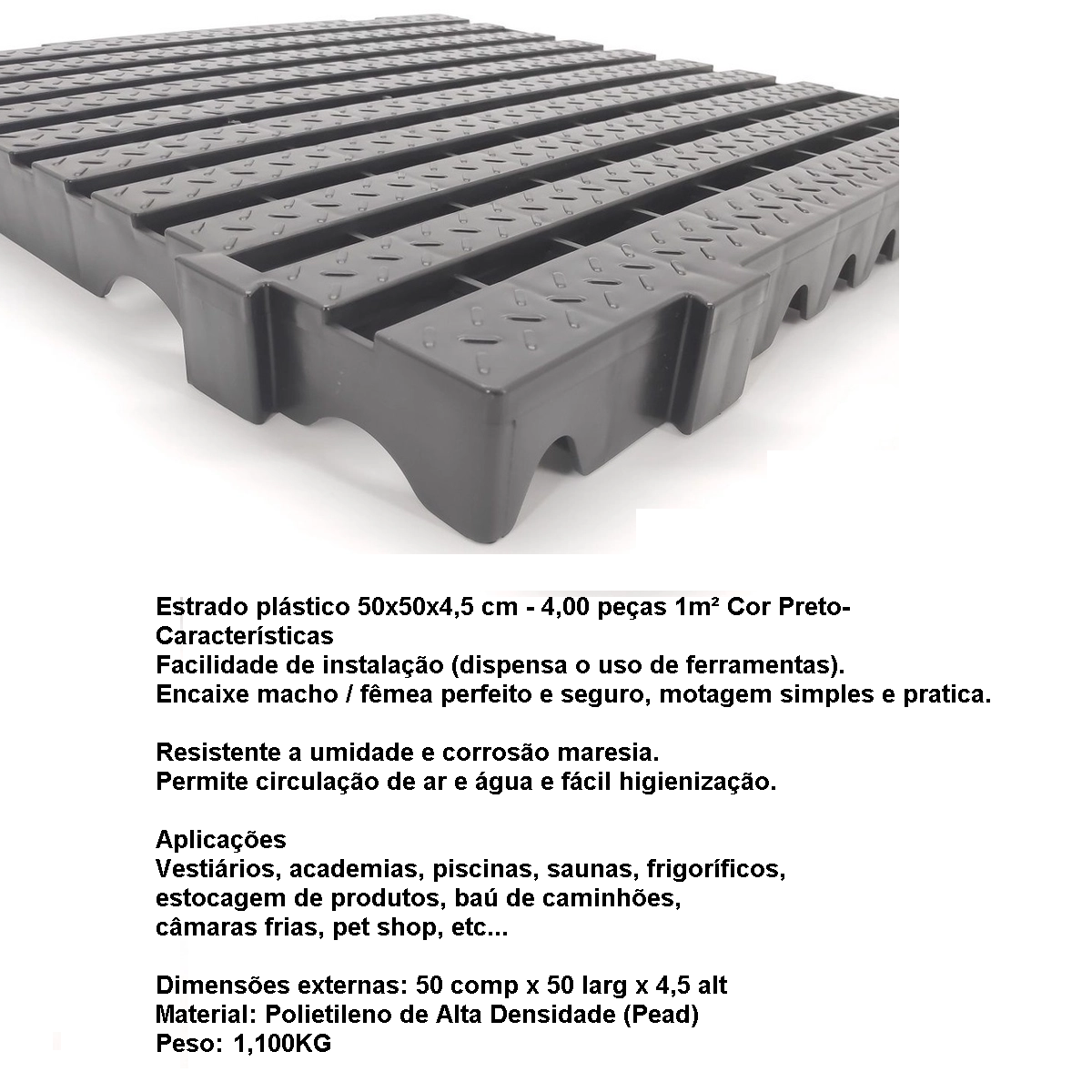 Estrados 50x50x4,5