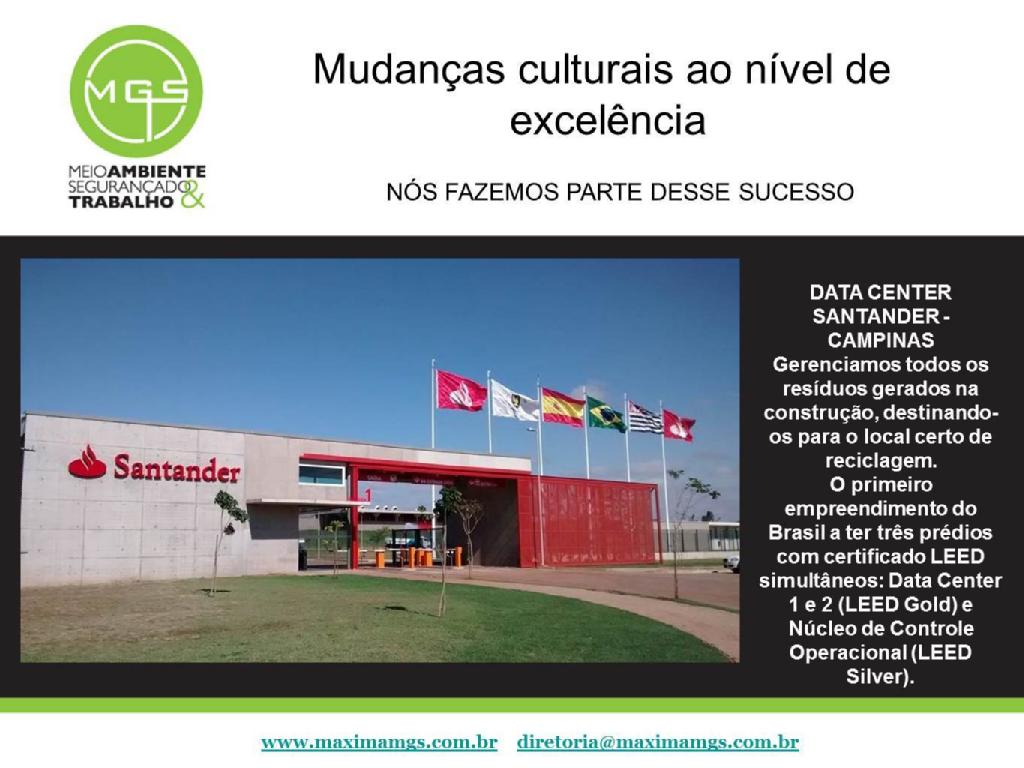 CASE - DATA CENTER SANTANDER - SEU SUCESSO É O NOSSO