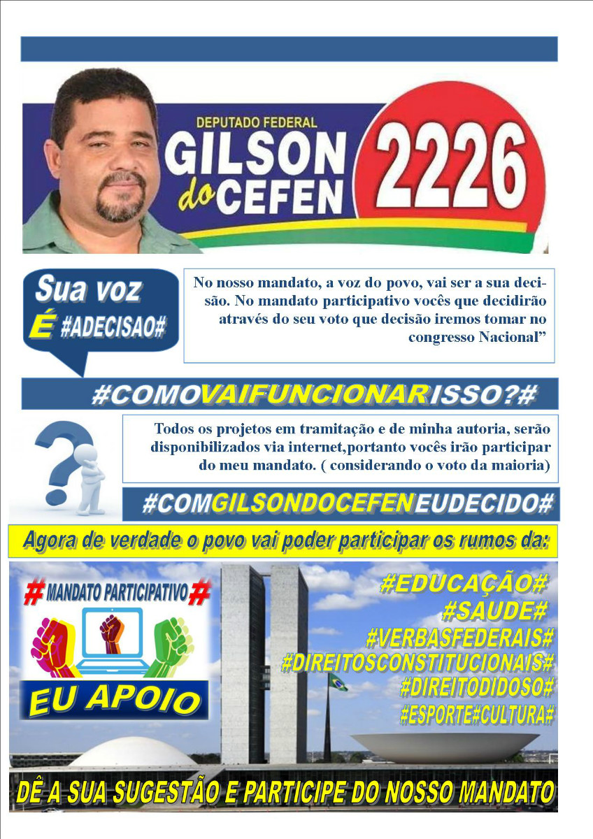 Gilson do Cefen é 2226