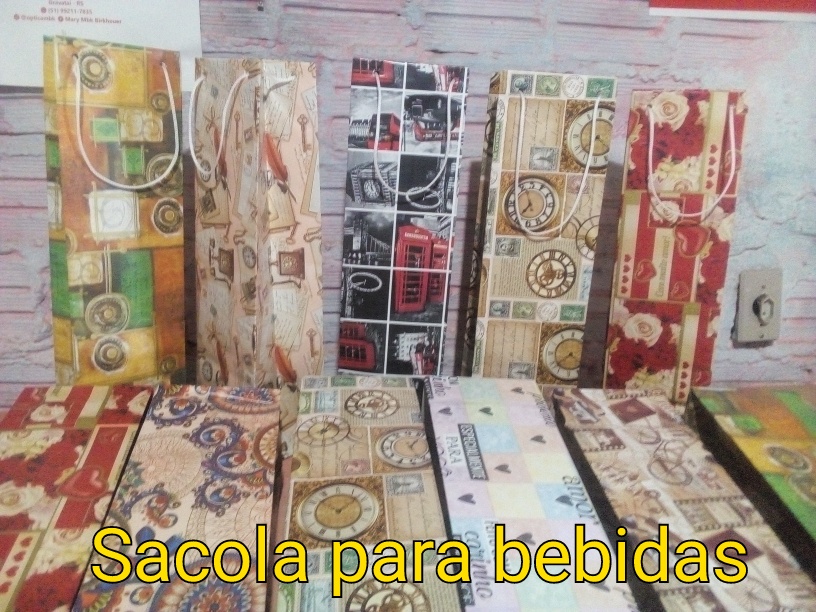 Sacola para bebidas 