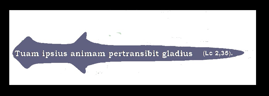  “Tuam ipsius animam pertransibit gladius .