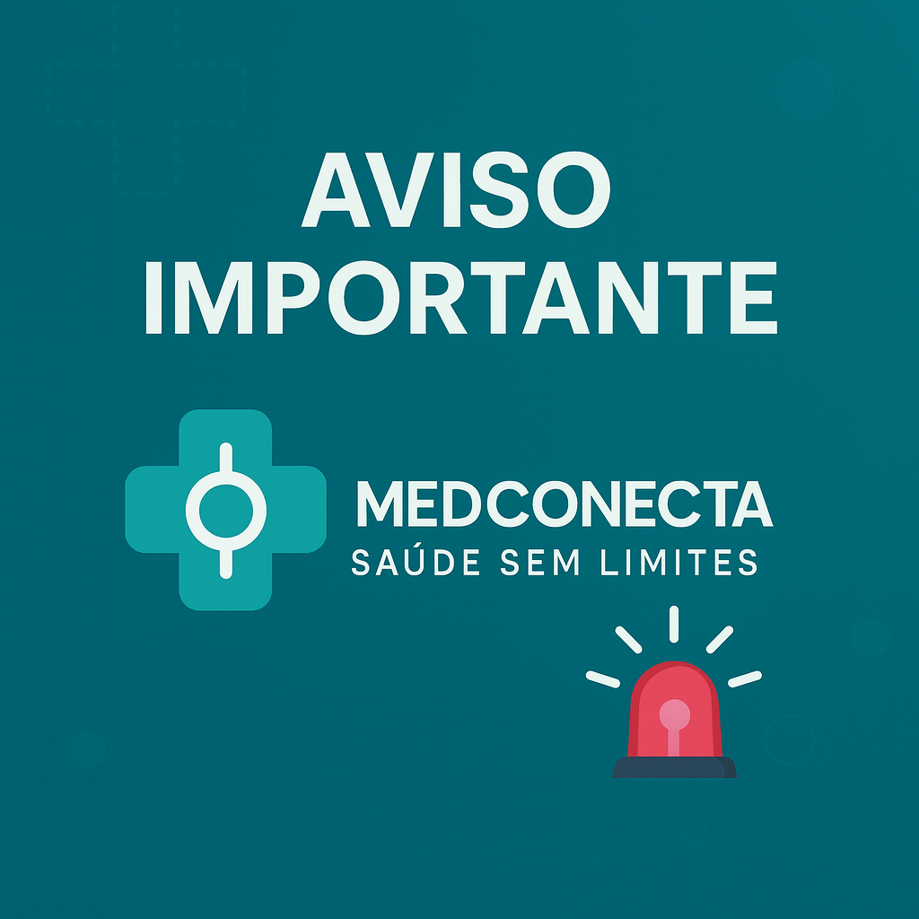 Aviso Importante - MedConecta