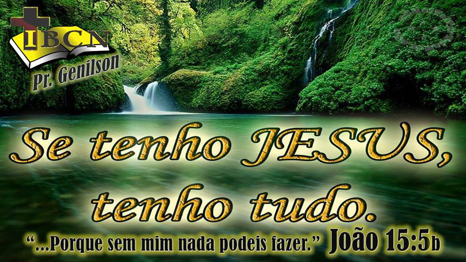 Tenho Jesus !