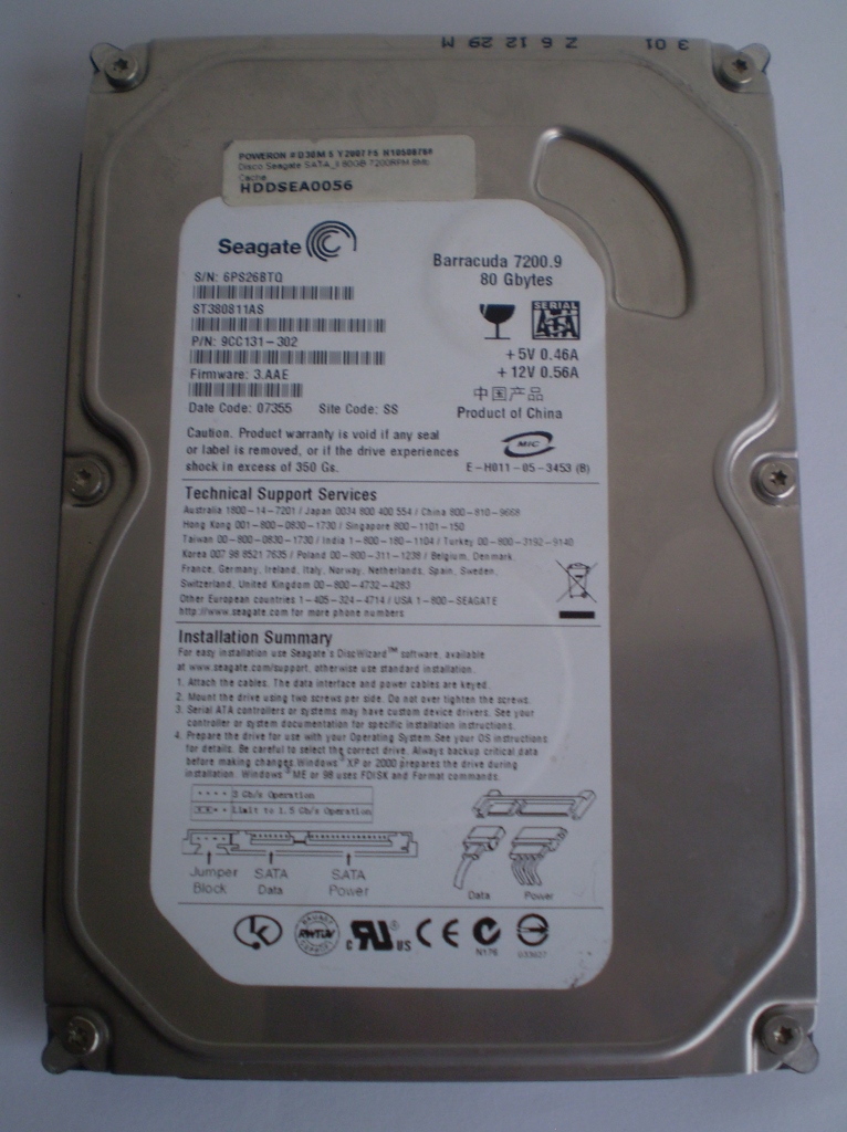 Seagate Barracuda 80GB